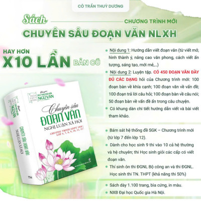 SÁCH - Chuyên Sâu Đoạn Văn Nghị Luận Xã Hội
