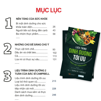 Liệu trình dinh dưỡng tối ưu_The Campbell Plan