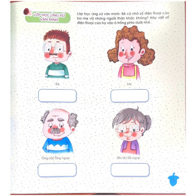 Dạy Con Học Lễ Giáo - Lớp Lá 1 - Tứ Diệp Thảo - Vanlangbooks