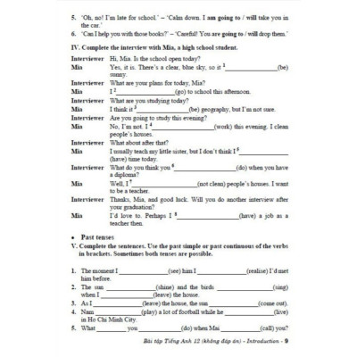 Sách Bài Tập Tiếng Anh Lớp 12 ( Theo chương trình GDPT Mới - Chân Trời Sáng Tạo -Tặng File Đáp Án) HAB
