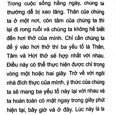 How To Sit - Ngồi Sao Cho Yên Ổn - Thích Nhất Hạnh (PB)