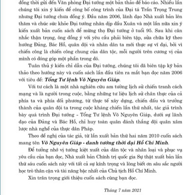 Võ Nguyên Giáp - Danh tướng thời đại Hồ Chí Minh
