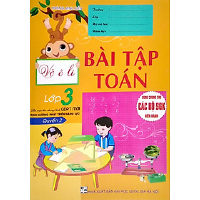 Vở Ô Li Bài Tập Toán Lớp 3 - Quyển 2