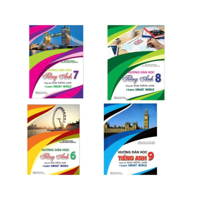 Sách - Hướng dẫn học Tiếng Anh 6 7 8 9 dùng kèm SGK Tiếng Anh (i-Learn Smart World) Lẻ Combo Tùy Chọn