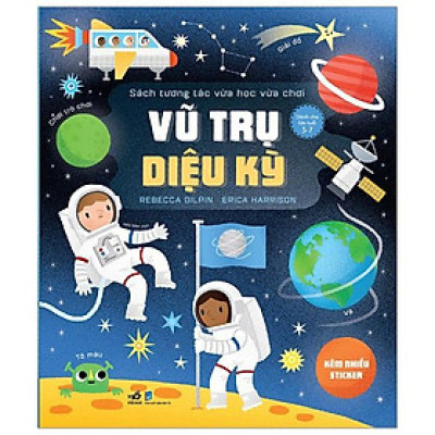 Sách - Sách tương tác vừa học vừa chơi - Vũ trụ diệu kỳ