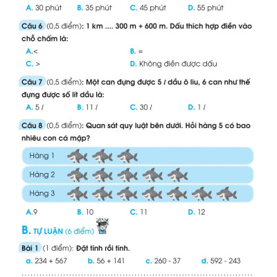 Đề Ôn Luyện Và Tự Kiểm Tra Toán Lớp 2 - Tập 2