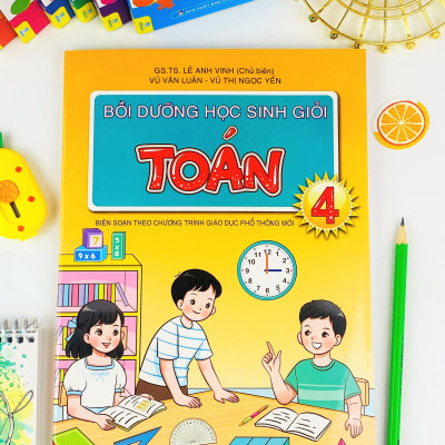 Sách - Bồi Dưỡng Học Sinh Giỏi Toán 4 - Biên soạn theo chương trình GDPT mới - ndbooks