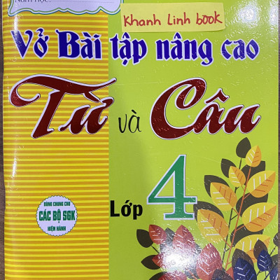 Sách Vở Bài Tập Nâng Cao Từ Và Câu Lớp 4