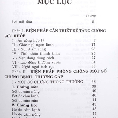 Chữa Bệnh Không Dùng Thuốc - Biện Pháp Cần Thiết Để Tăng Cường Sức Khỏe (VT)