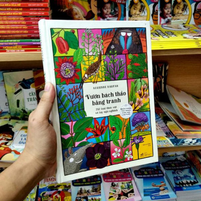 Sách - Bách khoa thư dành cho mọi lứa tuổi - Vườn bách thảo bằng tranh (Bìa cứng) (Nhã Nam HCM)