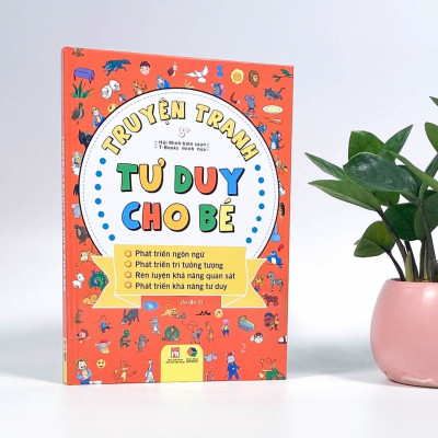 Sách Combo Truyện Tranh Tư Duy Cho Bé + Truyện Ngụ Ngôn Cho Bé Tập Đọc