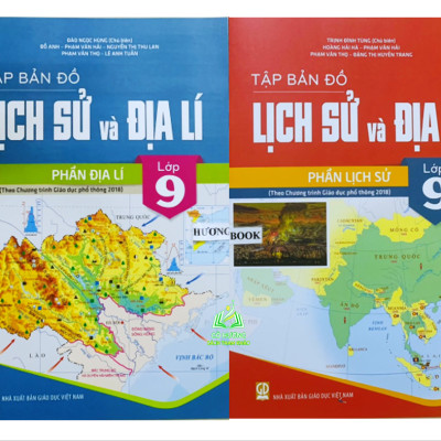 Sách - Tập bản đồ lịch sử và địa lí lớp 9 - phần Địa lí 9 (theo chương trình GDPT mới)