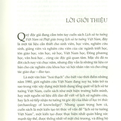 Lịch Sử Tư Tưởng Việt Nam Và Phật Giáo Trong Lịch Sử Tư Tưởng Việt Nam (Bìa mềm)