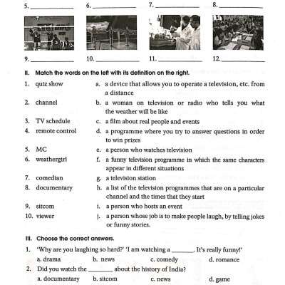 Bài Tập Tiếng Anh 6 Tập 2 (Không Đáp Án)