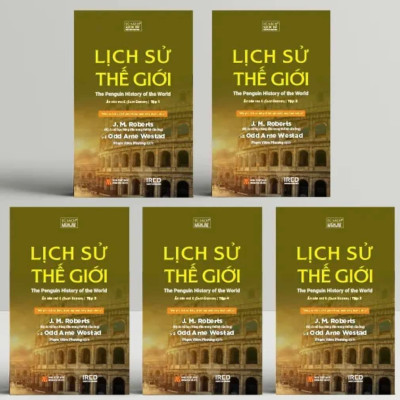 LỊCH SỬ THẾ GIỚI - 5 TẬP BÌA CỨNG CÓ HỘP