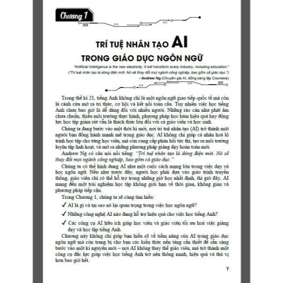Sách -  Ứng dụng trí tuệ nhân tạo (ai) trong dạy và học môn tiếng anh (dành cho giáo viên và học sinh) - HA