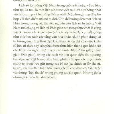 Lịch Sử Tư Tưởng Việt Nam Và Phật Giáo Trong Lịch Sử Tư Tưởng Việt Nam (Bìa mềm)