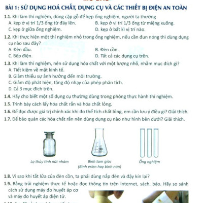 Bài Tập Cơ Bản Và Nâng Cao Khoa Học Tự Nhiên 8