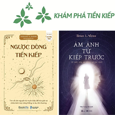 Combo 2Q Sách Tâm Linh Giúp Bạn Khám Phá Những Tác Động Của Tiền Kiếp Lên Hiện Tại, Tương Lai: Ngược Dòng Tiền Kiếp _ 1980 Books + Ám Ảnh Từ Kiếp Trước _ Thaiha Books