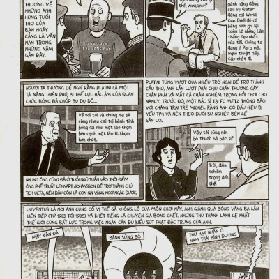 LỊCH SỬ BÓNG ĐÁ bằng tranh – Ngôi đền huyền thoại (tập 2) – Sách tranh biếm họa – David Squires – Nguyễn Tuấn Bình dịch - Nhã Nam – NXB Dân Trí – bìa cứng