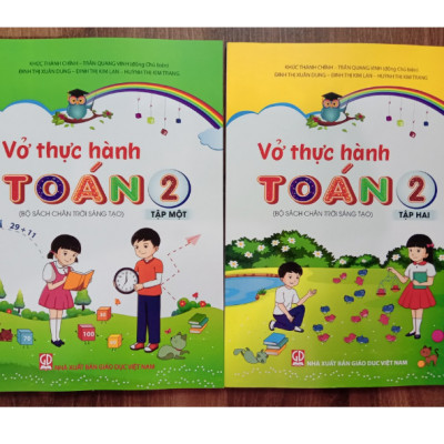 Sách - Vở Thực Hành Toán Lớp 2 - Tập 2 (Bộ Sách Chân Trời Sáng Tạo)