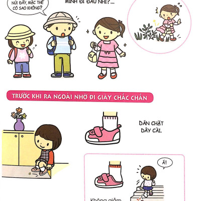 Cẩm Nang Sinh Hoạt Bằng Tranh Cho Bé Tập 3: Kĩ Năng Đi Ra Ngoài (Tái Bản 2019)