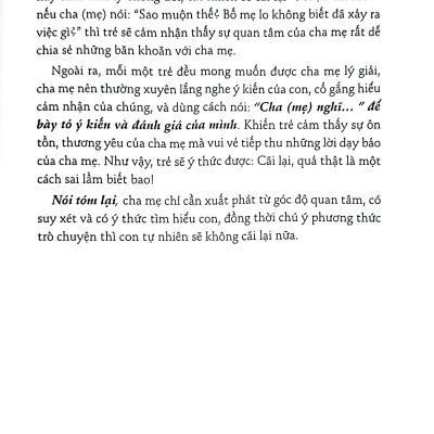 Làm Gì Khi Con Không Nghe Lời