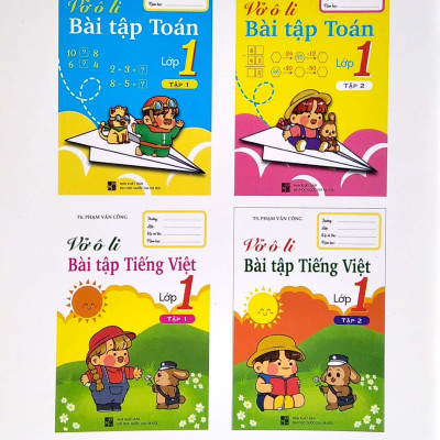 Vở Ô Li Bài Tập Toán Lớp 1 - Tập 1