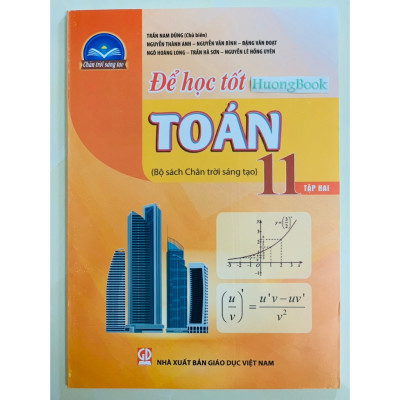 Sách - Để học tốt Toán 11 tập 2 (chân trời sáng tạo) - ĐN