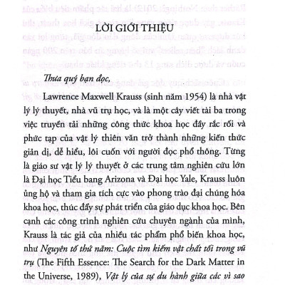 Vũ Trụ Từ Hư Không