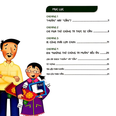 Giúp Trẻ Quản Lý Tài Chính Thông Minh - “Muốn” Và “Cần” - Cách Tiêu Tiền Hợp Lý (Tái Bản 2020)