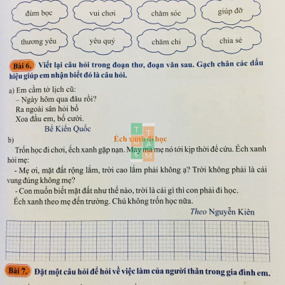 Sách - Vở bài tập nâng cao từ và câu lớp 3 (Cánh diều)