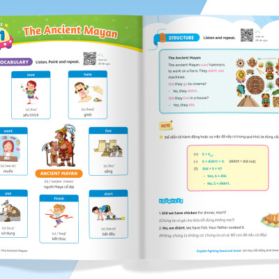 Combo 5 cuốn English Fighting Good and Great Em học tốt tiếng Anh tiểu học (Lớp 1,2,3,4,5)