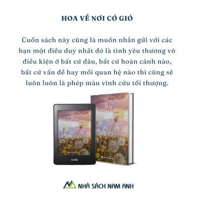 Sách - Hoa Về Nơi Có Gió - Tác Giả Đông Ân