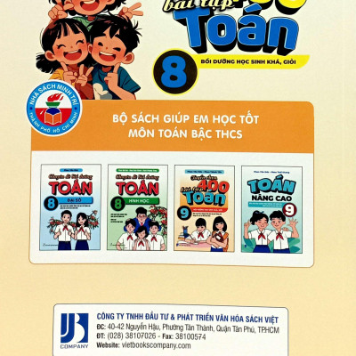 Sách - Tuyển Chọn 400 Bài Tập Toán 8 - Bồi Dưỡng Học Sinh Khá, Giỏi