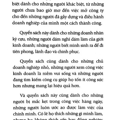 Khác Biệt Để Bứt Phá (Tái Bản 2019)