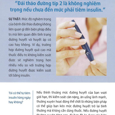 Hỏi Đáp Về Đái Tháo Đường Típ 2
