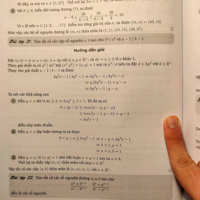 Một số chủ đề Số Học hướng tới kì thi HSG & chuyên toán - NTbooks 
