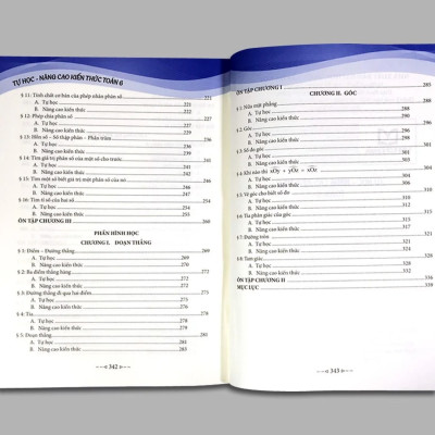 Tự học nâng cao kiến thức Toán 6