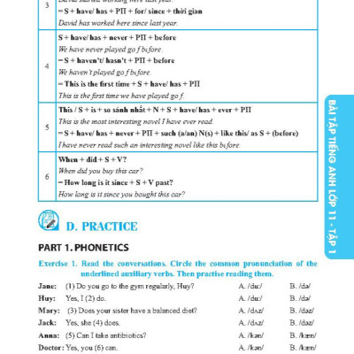 Global Success - Bài Tập Tiếng Anh Lớp 11 - Tập 1 - Có Đáp Án
