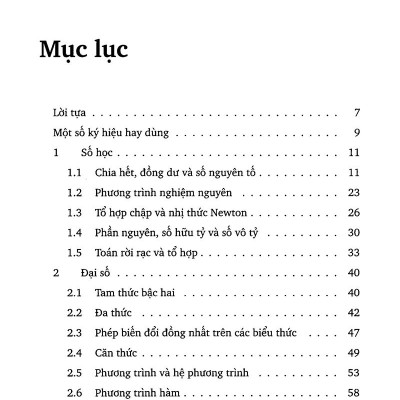 Bài Tập Số Học Và Đại Số Chọn Lọc Cho Học Sinh Trung Học Cơ Sở (Tái Bản Lần 1)