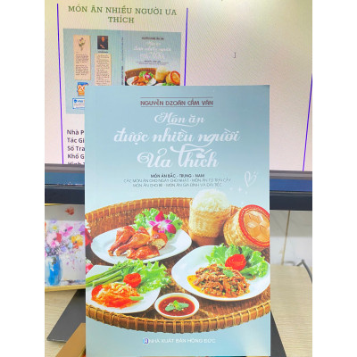 Ấn phẩm mừng sinh nhật 20 năm Việt Thư books - Món Ăn Được Nhiều Người Ưa Thích (Món ăn Bắc - Trung - Nam)