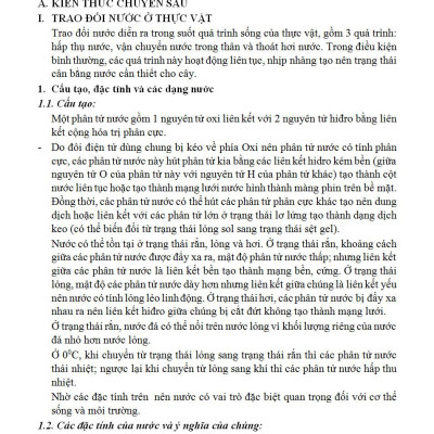 Tư Duy Sáng Tạo Bồi Dưỡng Học Sinh Giỏi THPT Chuyên Đề Sinh Học - Tập 2