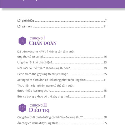 Bộ Sách Ung Thư - Tin Đồn Và Sự Thật (Bộ 2 Cuốn)