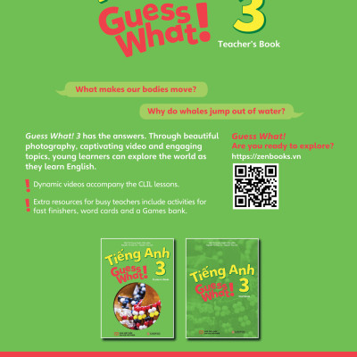 Sách Giáo Khoa Tiếng Anh Guess What! 3 (Sách Giáo Viên)