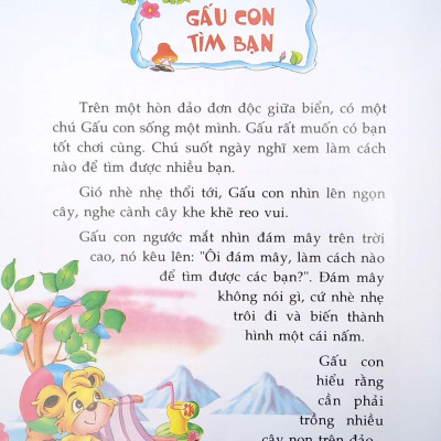 Câu Chuyện Nhỏ Bài Học Lớn - Những Câu Chuyện Vàng - Gấu Con Tìm Bạn