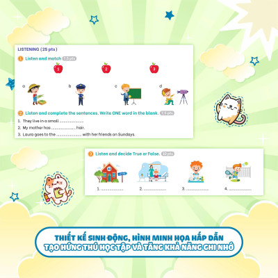 Bộ Đề Kiểm Tra Định Kỳ Tiếng Anh Lớp 4