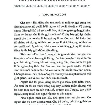 Sách - Việt Nam phong tục (Nhã Nam HCM)