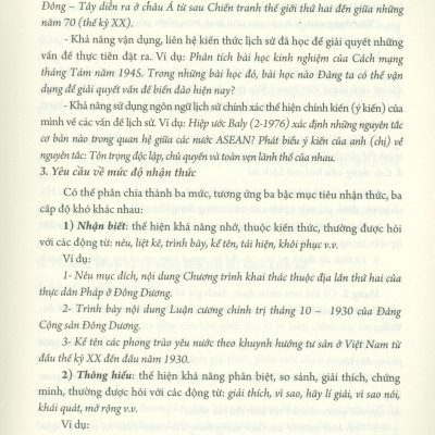 Hướng Dẫn Ôn Thi Bồi Dưỡng Học Sinh Giỏi Trung Học Phổ Thông Chuyên Đề Lịch Sử