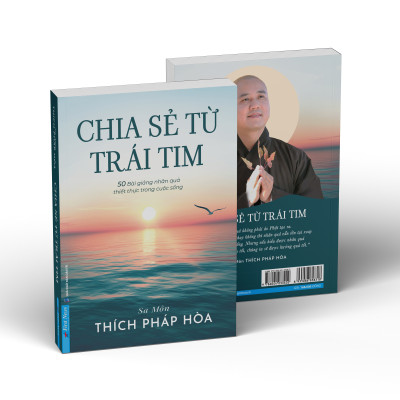 Combo Chia Sẻ Từ Trái Tim + Con Đường Chuyển Hoá - Thích Pháp Hòa (Bộ 2 Cuốn)  - FN